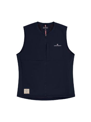 Vest til herre fra Amundsen Sport i fargen Faded Navy