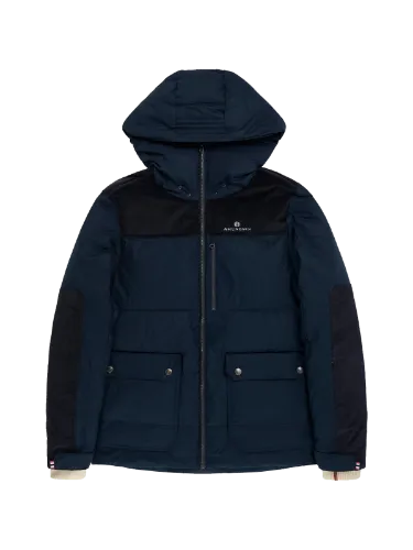 Amundsen Groomer Jacket Mens i fargen Faded Navy. Varm dunjakke herre