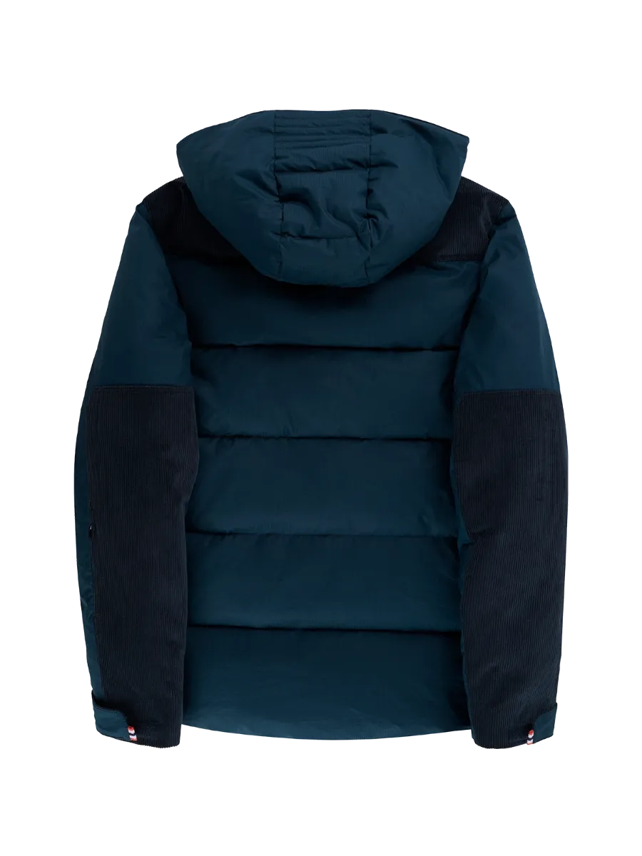 Amundsen Groomer Jacket Mens i fargen Faded Navy. Varm dunjakke herre