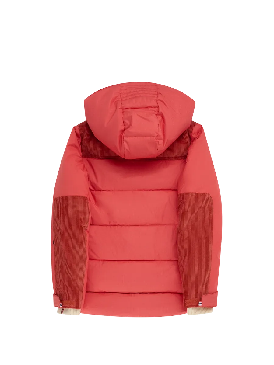 Amundsen Groomer Jacket Womens i fargen Weathered Red. Varm dunjakke dame