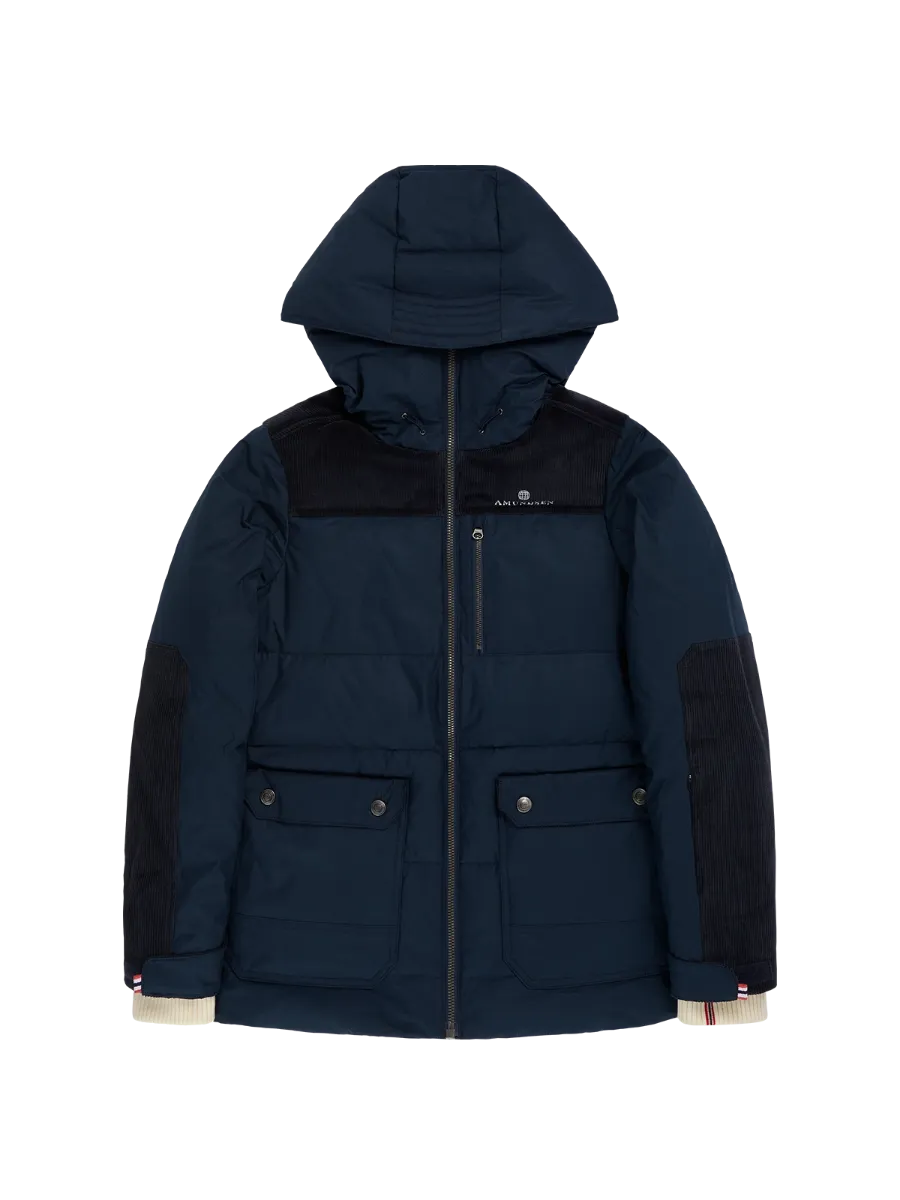 Amundsen Groomer Jacket Womens i fargen Faded Navy. Varm dunjakke dame