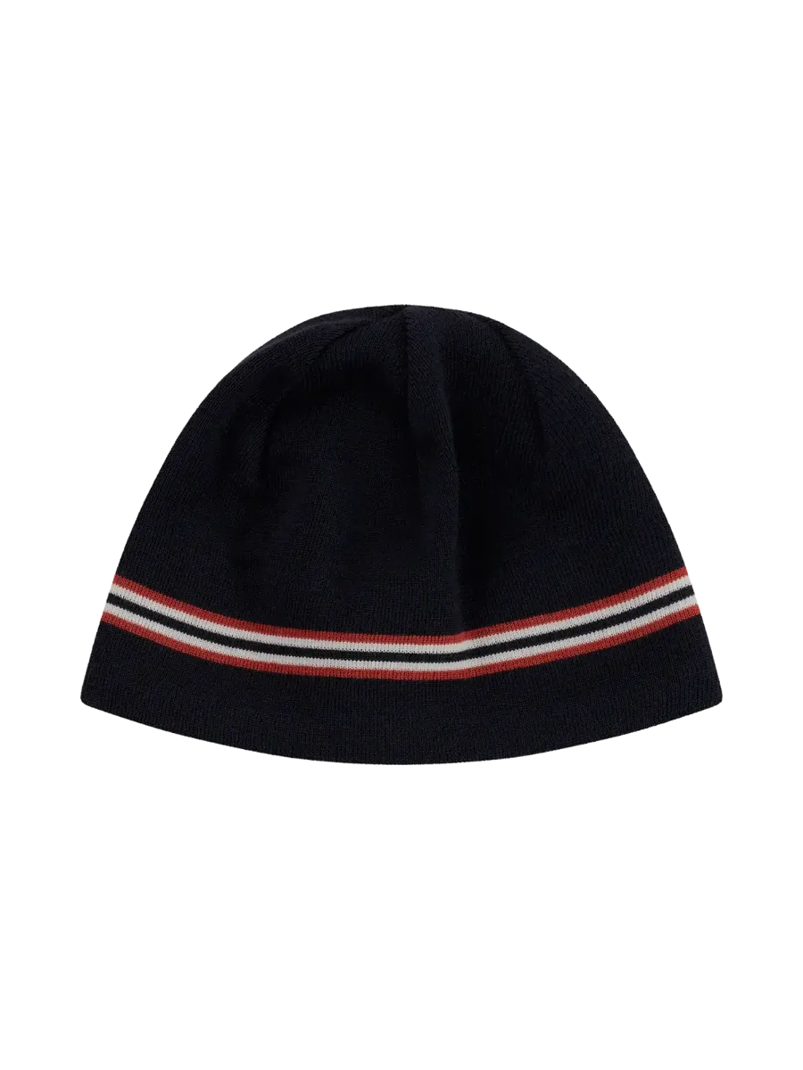 Amundsen 5mila Lines Beanie i fargen Faded Navy. Lue fra Amundsen