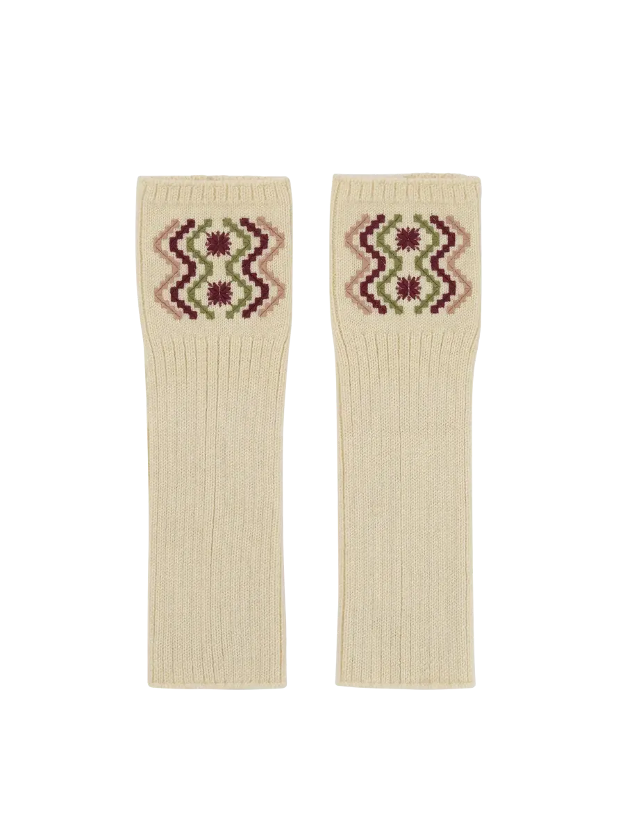 Amundsen Gommo Leg Warmers Telemark. Gommo leggvarmere fra Amundsen i Telemark-mønster