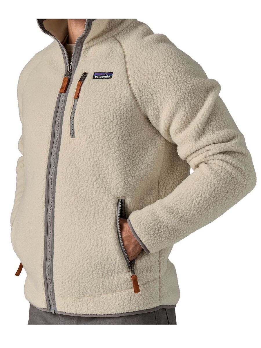 Fleecejakke fra Patagonia i fargen Pelican til herre