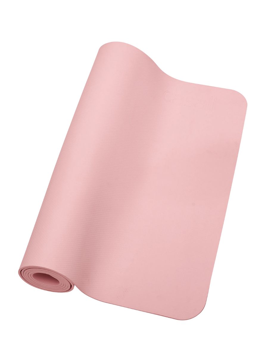 Yogamatte fra Casall 4mm tykk i fargen Light Pink