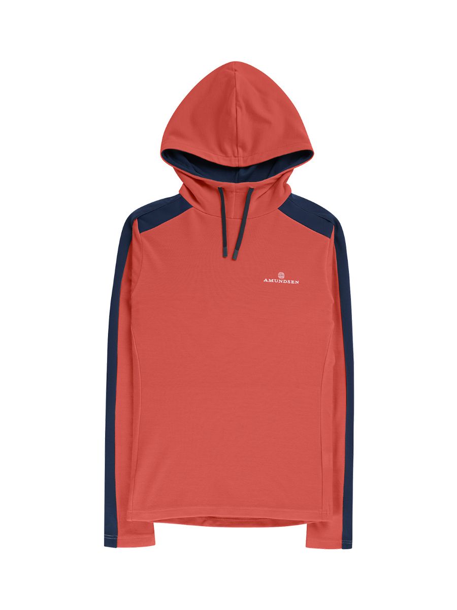 Hettegenser til dame fra Amundsen i fargen Weathered Red