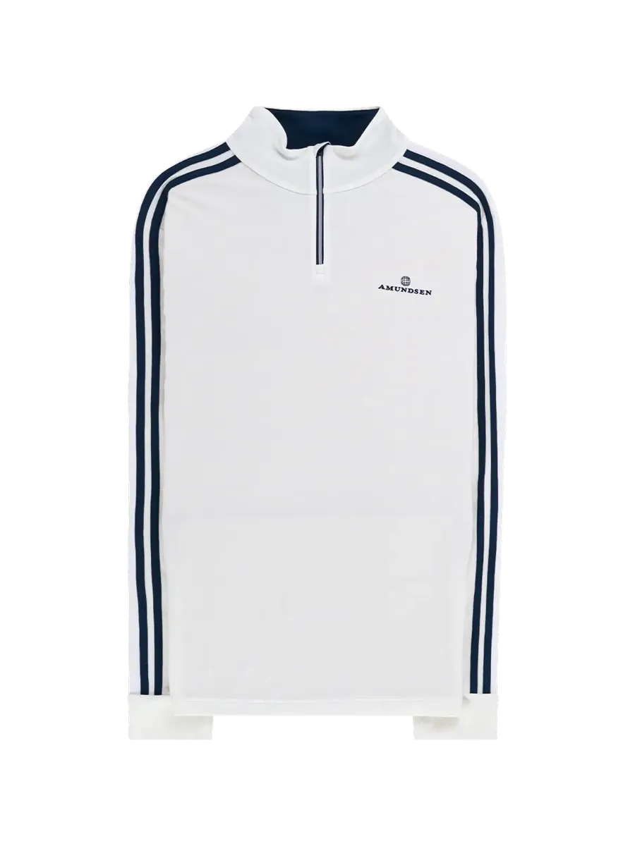 Amundsen 5mila Half Zip Lines Mens. Den populære Amundsen 5mila genseren i fargen White.