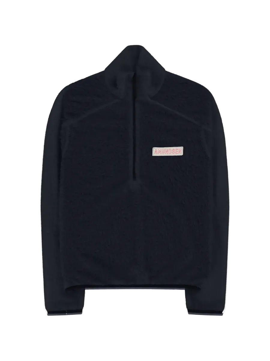 Amundsen Mountain Airy Half Zip Womens i fargen Navy. 