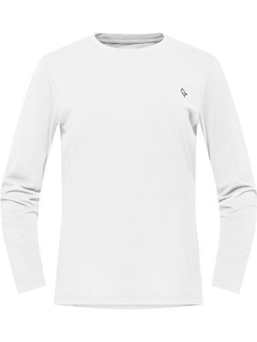 Teknisk longsleeve til dame fra Norrøna i fargen Snow White