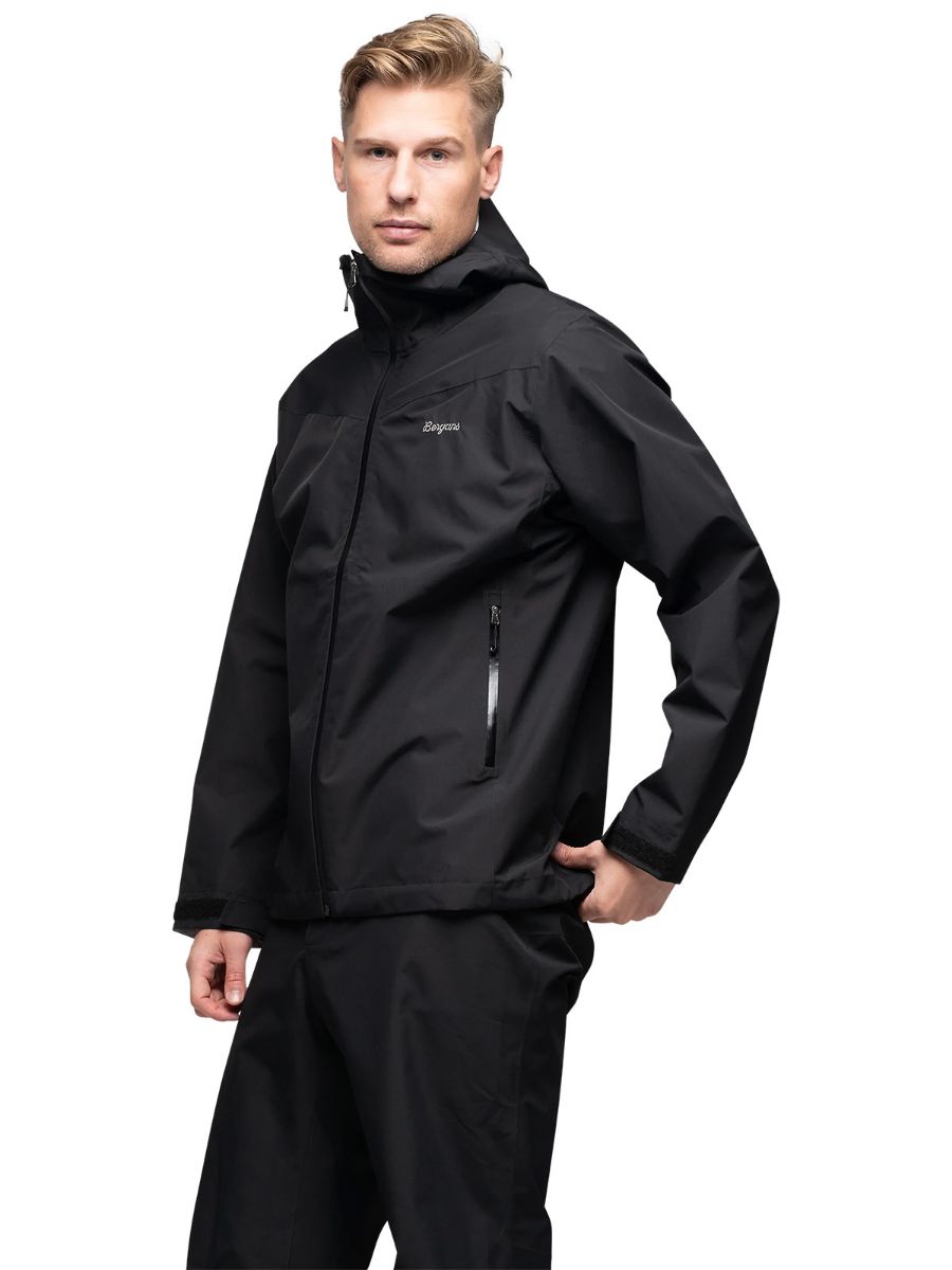 Allsidig og robust skalljakke til herre fra Bergans