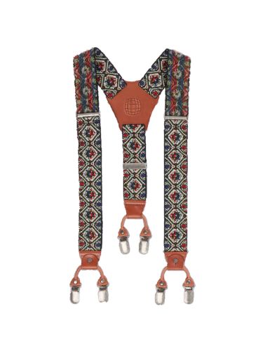 Klassiske bukseseler fra Amundsen i fargen Faded Navy Pattern