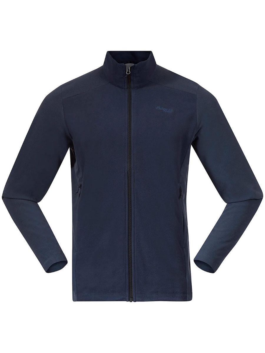 Fleecejakke til herre fra Bergans i fargen Navy Blue