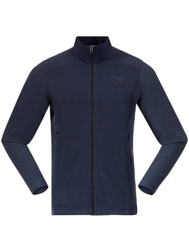 Fleecejakke til herre fra Bergans i fargen Navy Blue