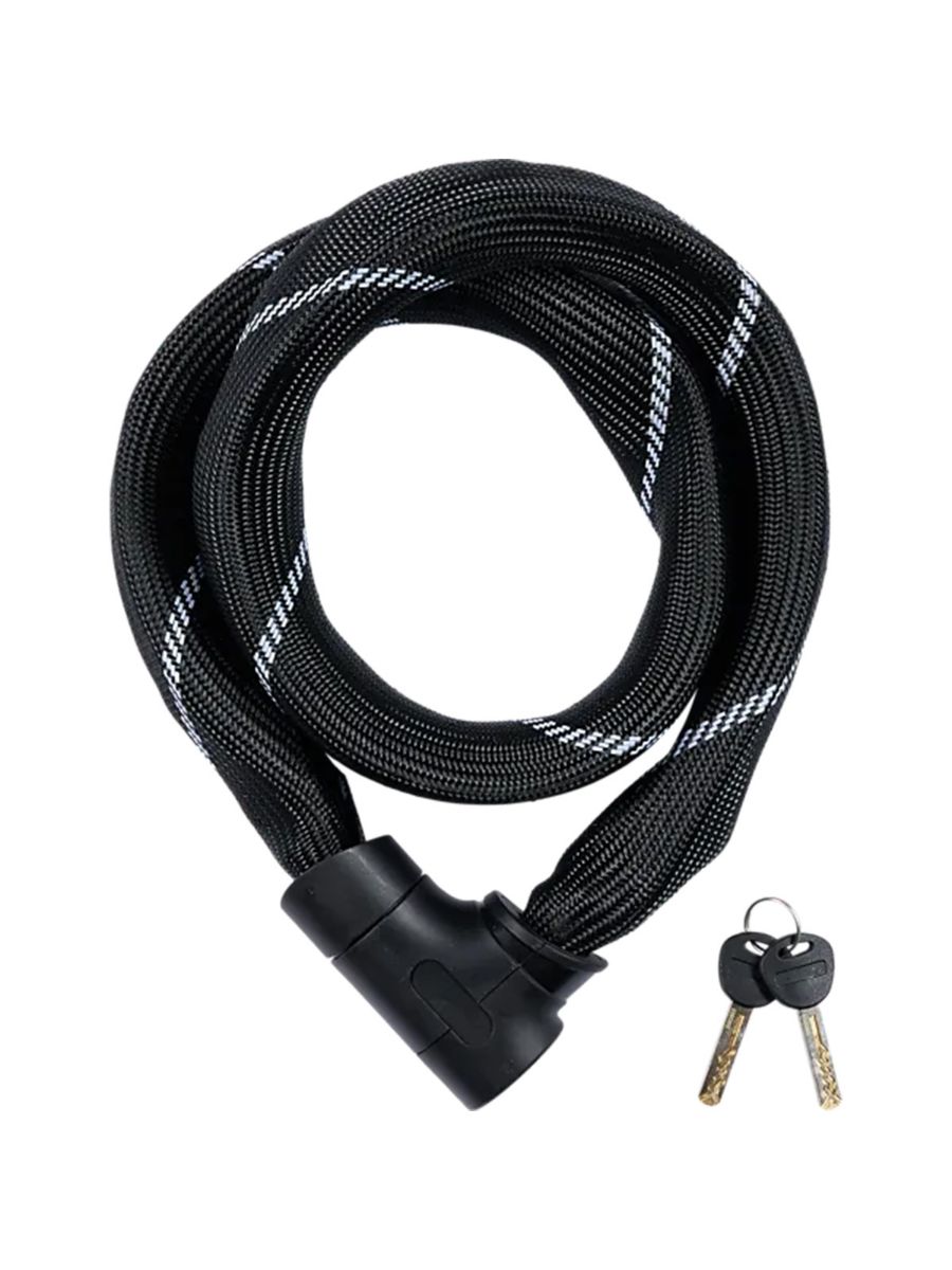 Kraftig kjettinglås med nøkler