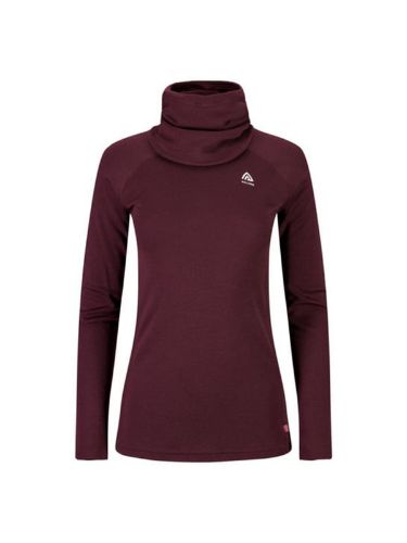 WarmWool genser fra Aclima til dame med hette i fargen Fig