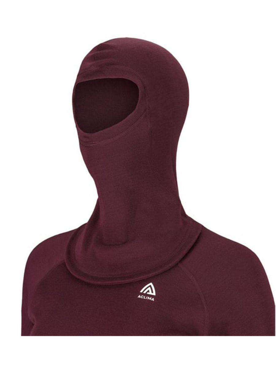 WarmWool genser fra Aclima til dame med hette i fargen Fig