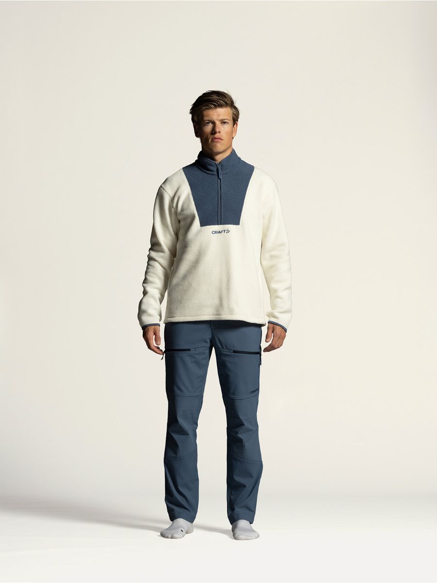 OL Norway Pile Halfzip til herre fra Craft i fargen Tofu
