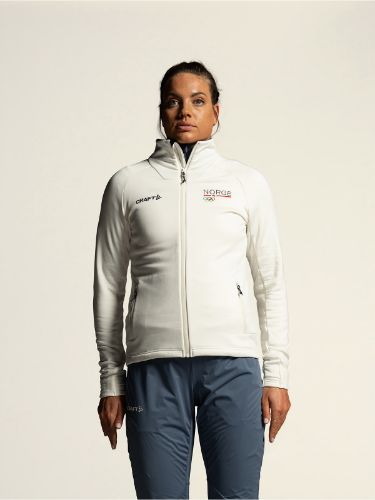 OL Norway Fleecejakke til dame fra Craft i fargen Tofu