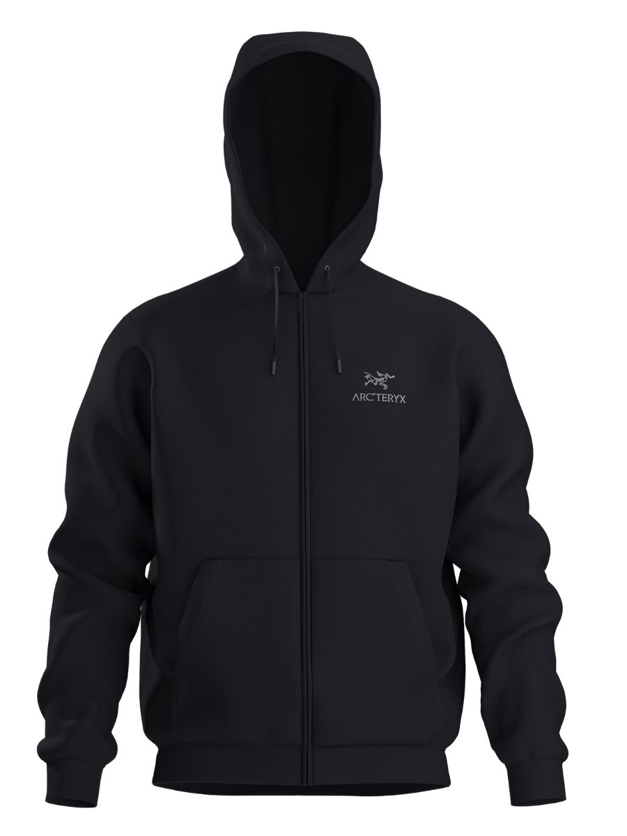 Hettejakke med fleece fra Arc´Teryx i fargen Black til herre