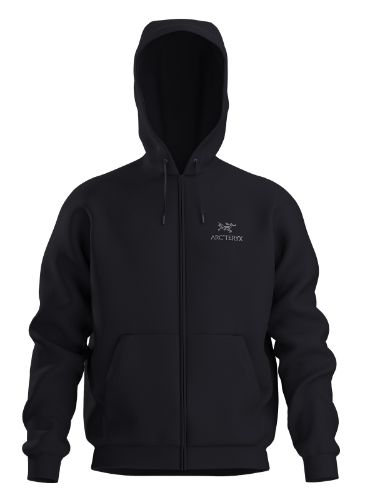Hettejakke med fleece fra Arc´Teryx i fargen Black til herre
