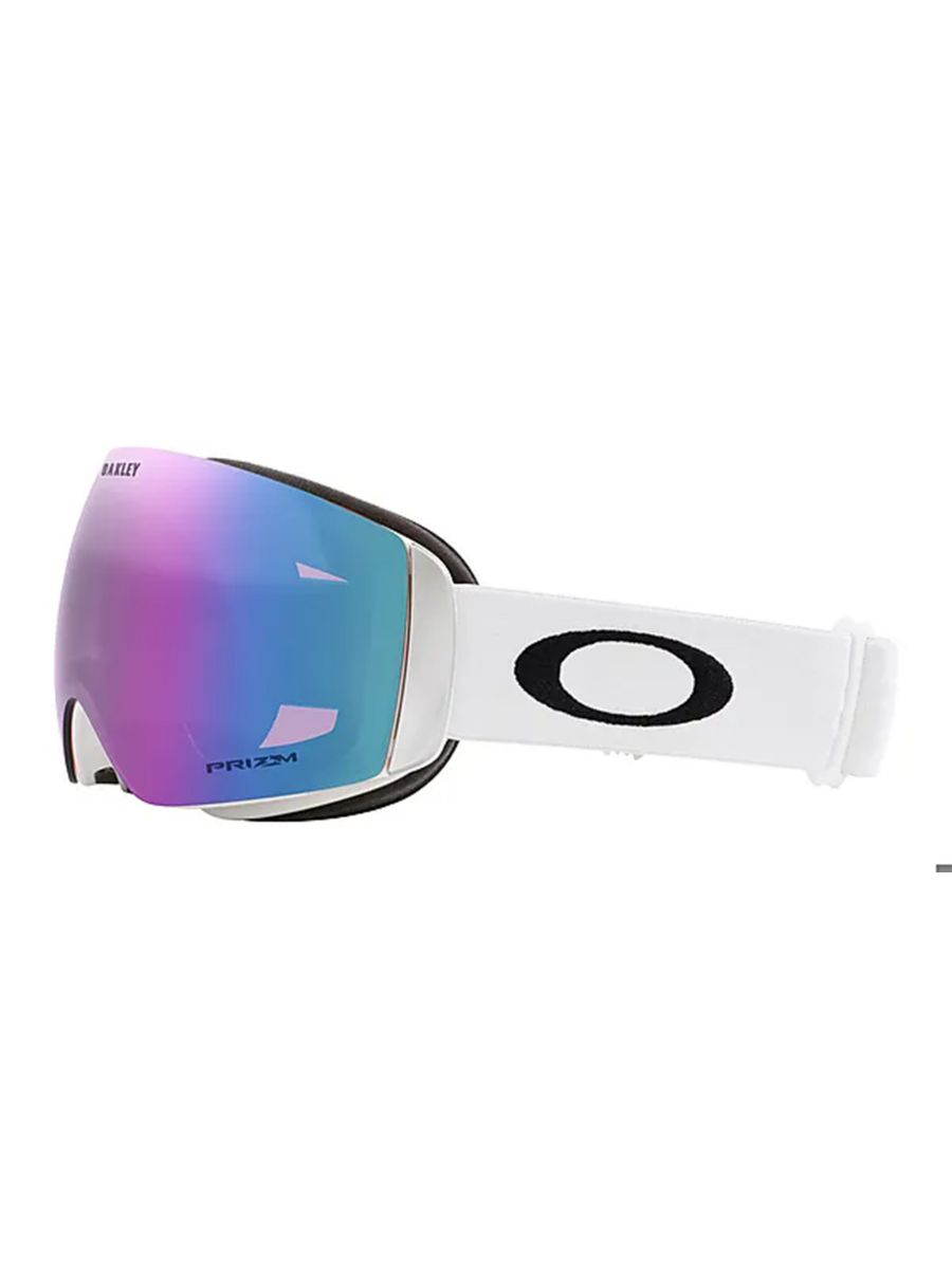 Alpinbrille fra Oakley i fargen Matte White Prizm Snow Iced Iridium