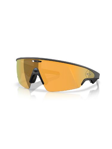 Vanguard sportsbrille med META og AI-teknologi fra Oakley i fargen Black med Prizm 24K linse