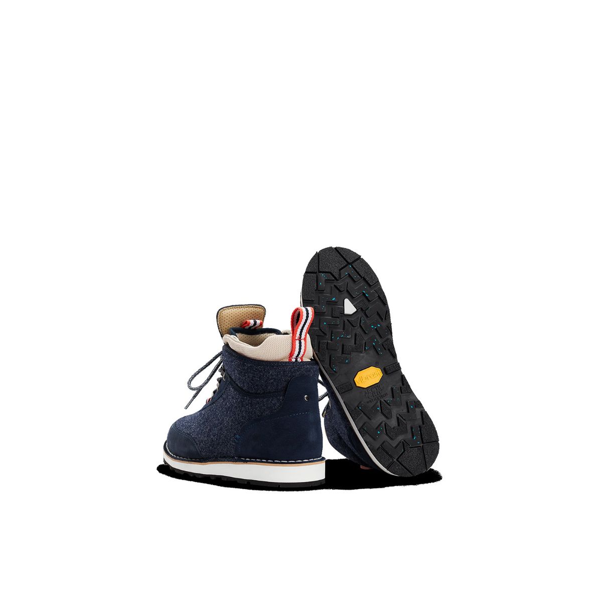 Vintersko fra Amundsen med ullfôr i fargen Navy