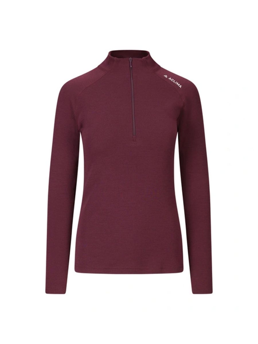 Tynn og varm ullgenser til dame fra Aclima