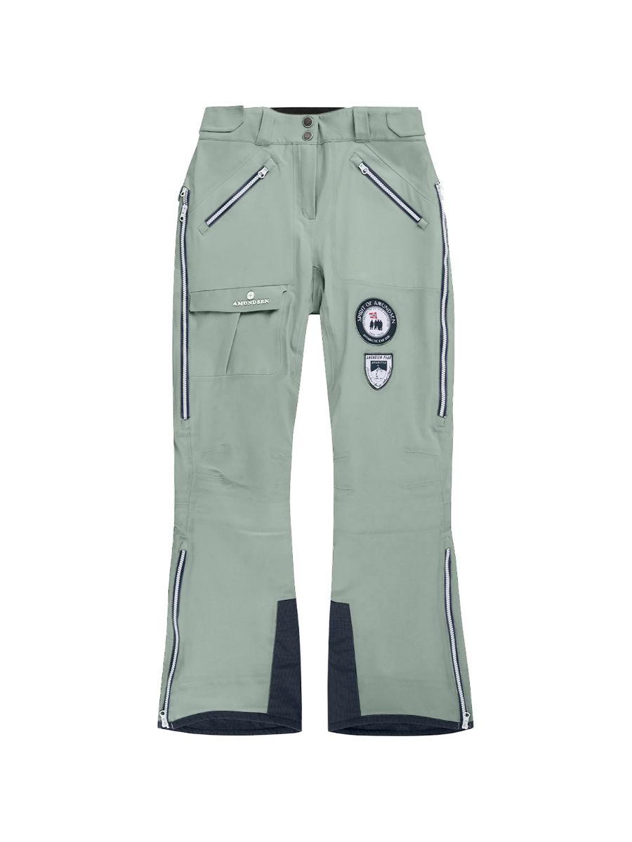 Skibukse til dame fra Amundsen i fargen Faded Woad Green