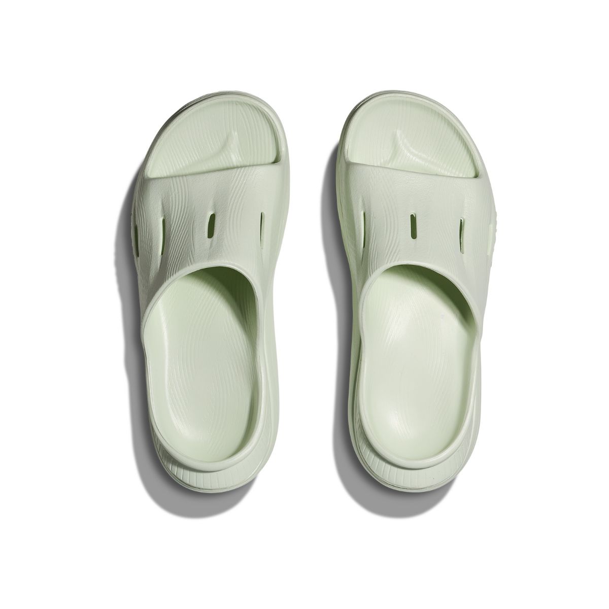 Unisex Recovery Slides fra Hoka i fargen Sea Glass Sea Glass