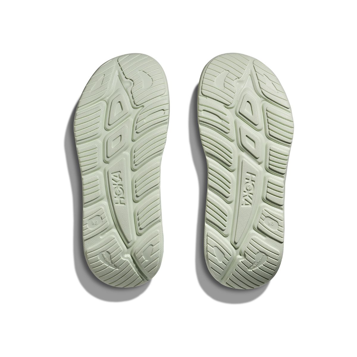 Unisex Recovery Slides fra Hoka i fargen Sea Glass Sea Glass