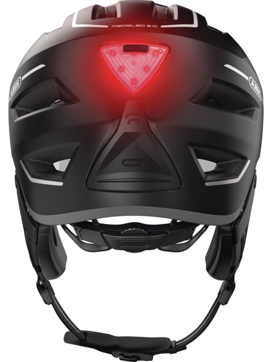 Sikker, komfortabel og beskyttende sykkehjelm fra Abus i fargen Velvet Black