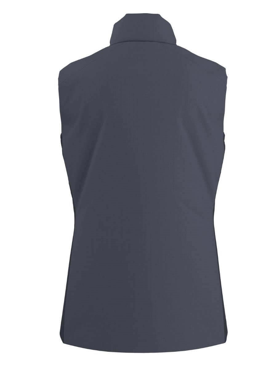 Isolerende og allsidig vest til dame fra Arc`Teryx i fargen Dk Stratur Blk Sapphire