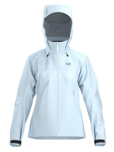 Robust og allsidig skalljakke til dame fra Arc`Teryx i fargen Alpine Blue