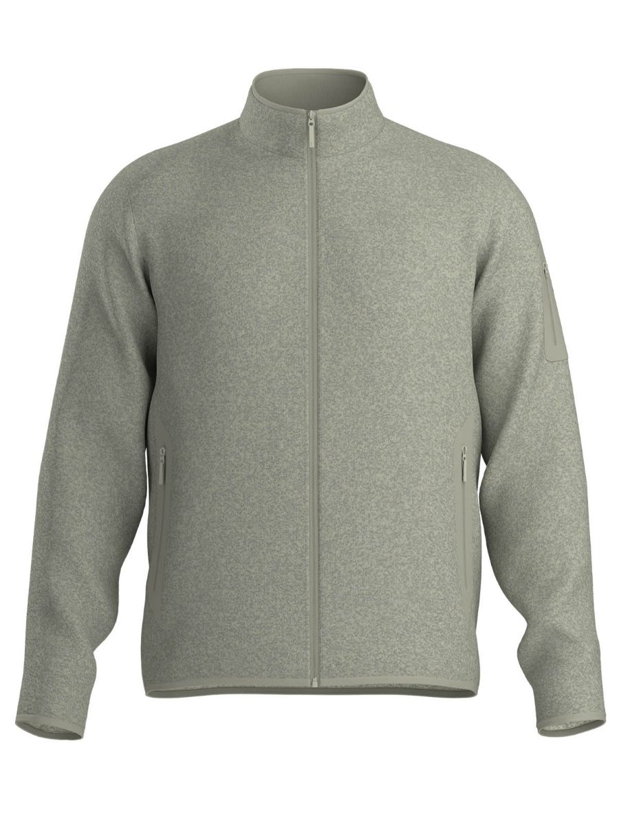 Allsidig og komfortabel fleecejakke til herre fra Arc`Teryx i fargen Habitat Heather