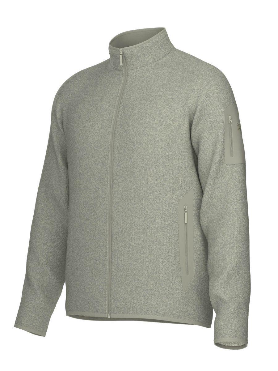 Allsidig og komfortabel fleecejakke til herre fra Arc`Teryx i fargen Habitat Heather