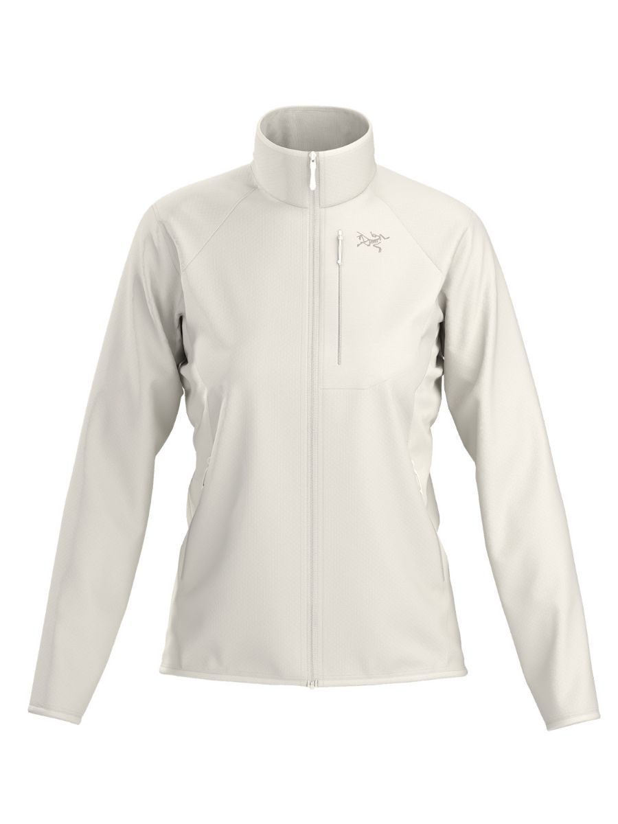 Fleecejakke til dame fra Arc`Teryx i fargen Arctic Silk