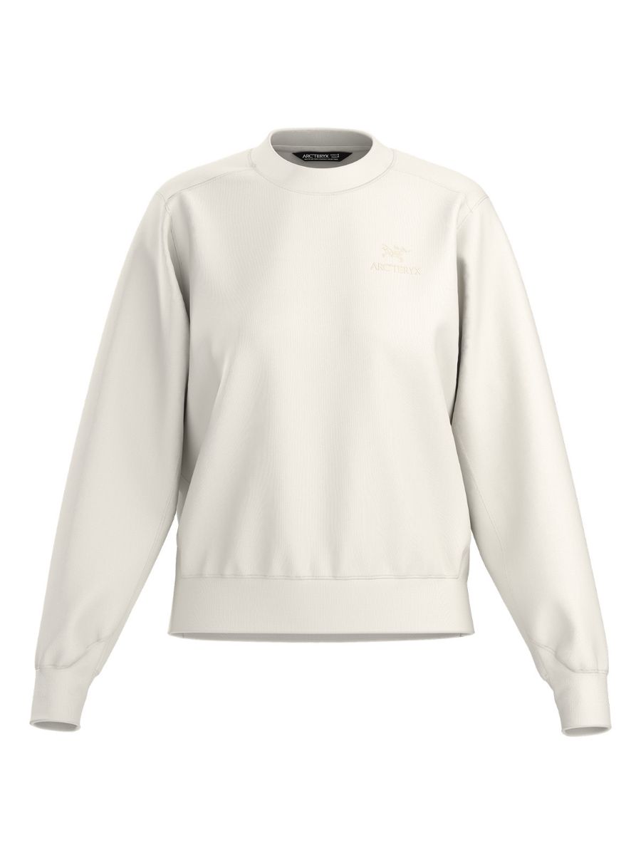 Crew Neck til dame fra ArcTeryx i fargen Arctic Silk