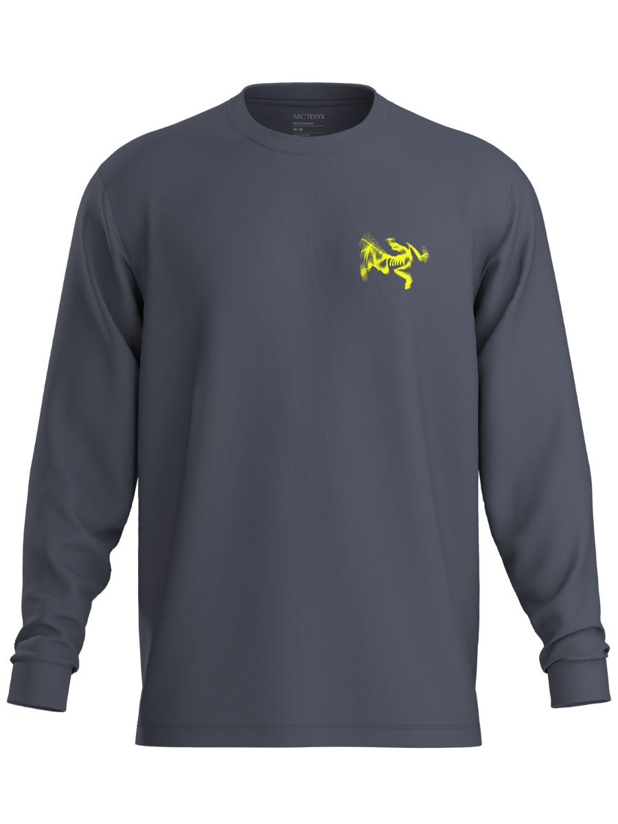 Langermet genser til herre fra Arc`Teryx i fargen Dk Stratus Euphoria