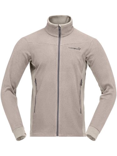 Fleecejakke til herre fra Norrøna i fargen Winter Twig