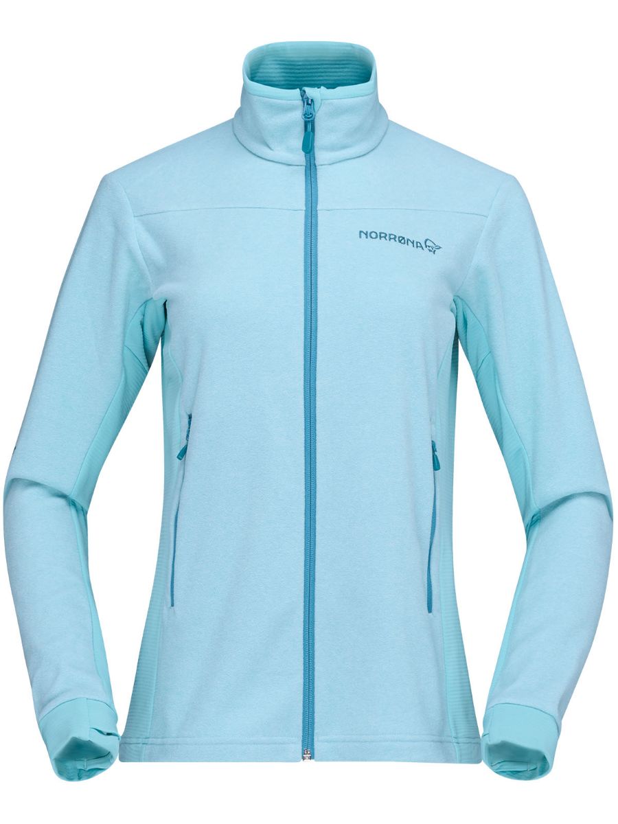 Klassisk og teknisk fleecejakke til dame fra Norrøna