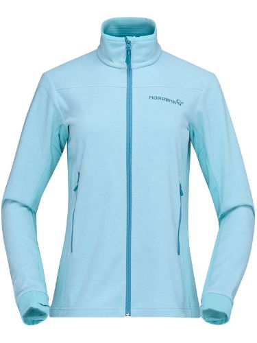 Klassisk og teknisk fleecejakke til dame fra Norrøna