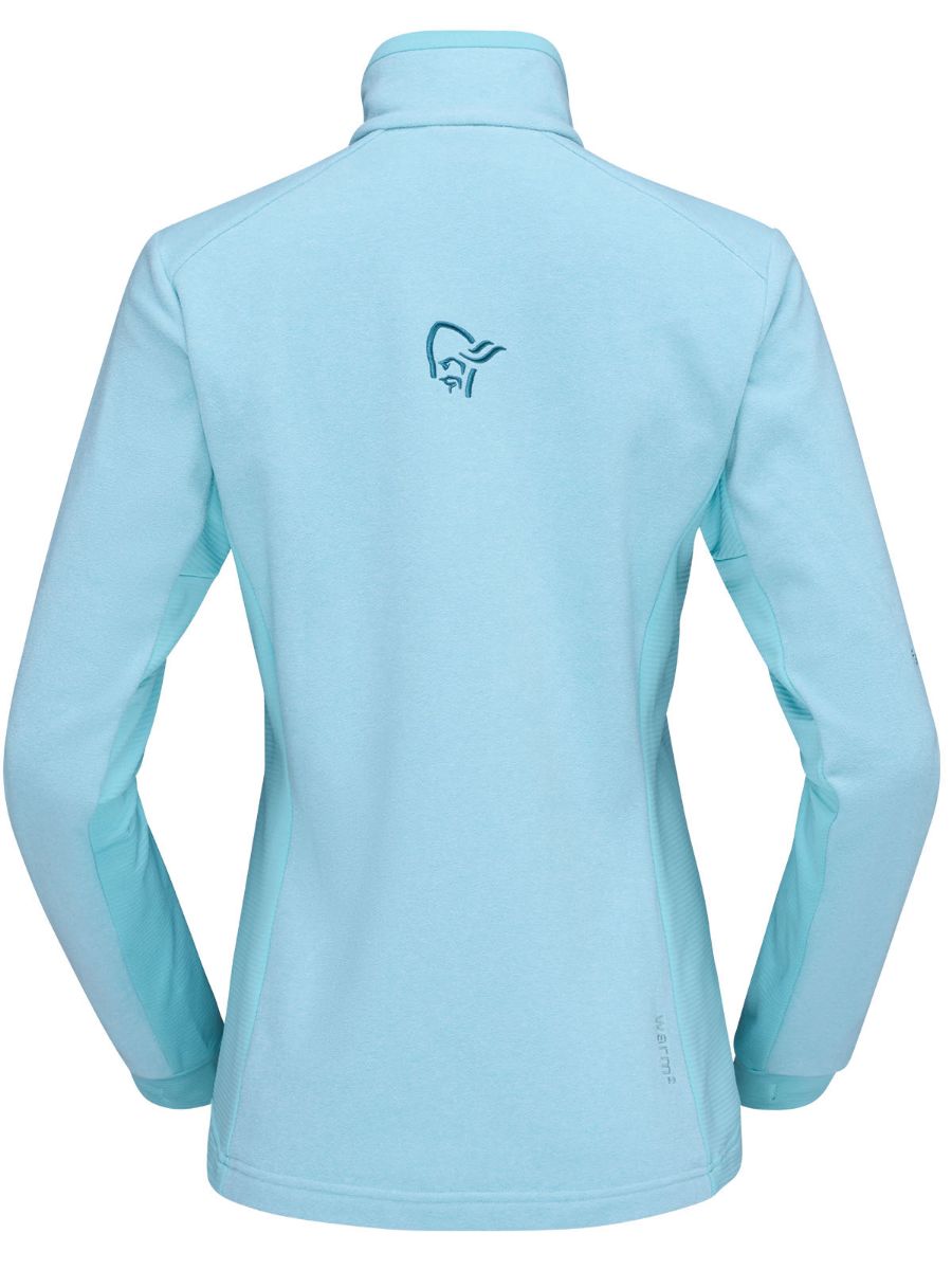 Klassisk og teknisk fleecejakke til dame fra Norrøna