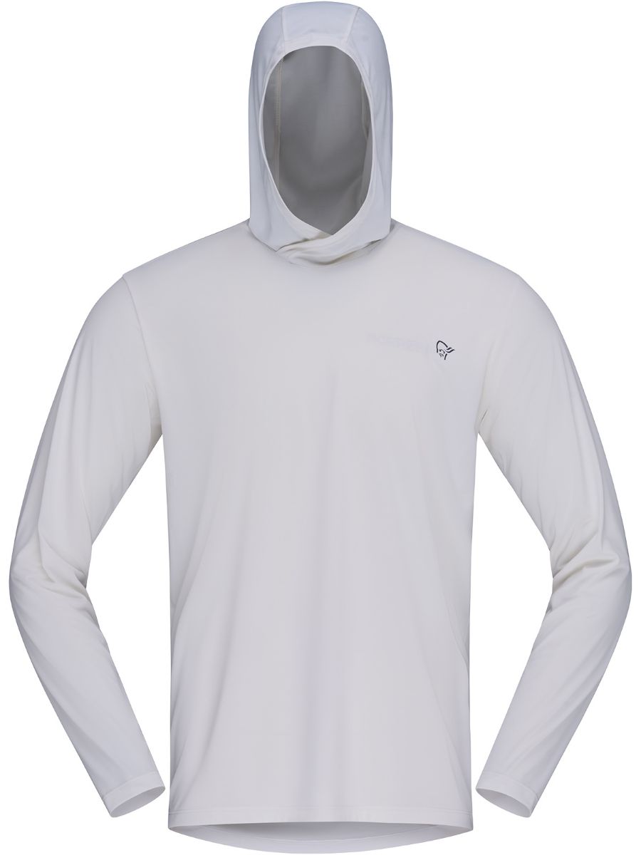 Teknisk og lett hettegenser til herre fra Norrøna