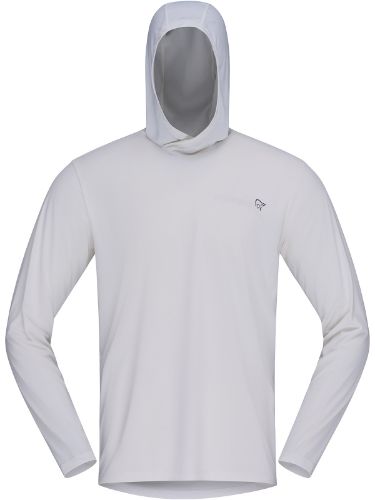 Teknisk og lett hettegenser til herre fra Norrøna