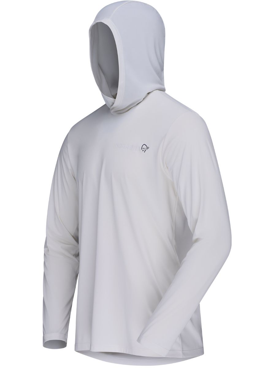 Teknisk og lett hettegenser til herre fra Norrøna