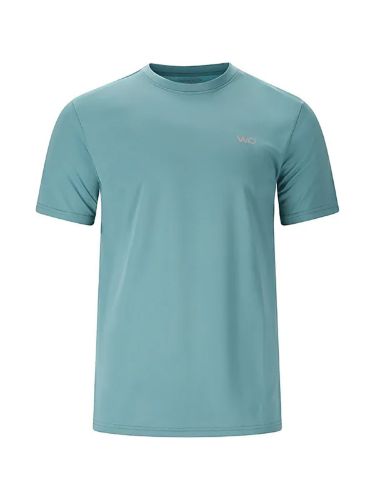 Treningsoverdel til herre med kort arm fra WorkOut i fragen Adriatic Blue