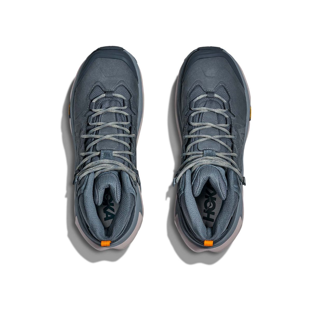 Lett og robust fjellstøvel til herre fra Hoka. Kaha 3 GTX i fargen Faded Navy Washed Blue