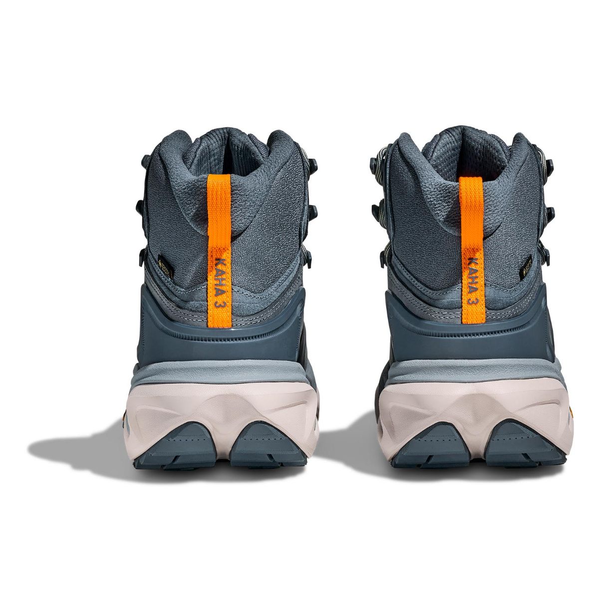 Lett og robust fjellstøvel til herre fra Hoka. Kaha 3 GTX i fargen Faded Navy Washed Blue