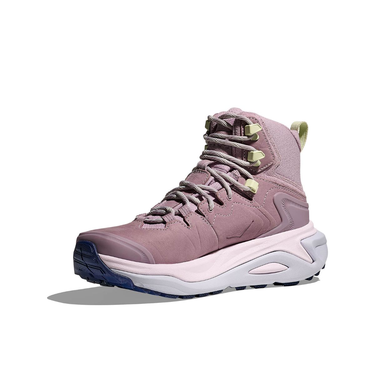 Lett og robust fjellstøvel til dame fra Hoka. Kaha 3 GTX i fargen Fragrant Lilac / Lilac Cream